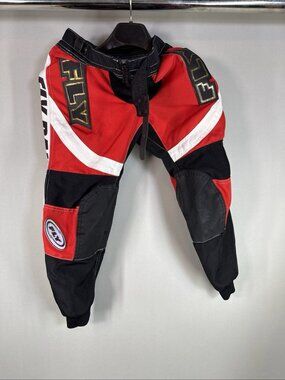 Fly Racing Mens 26x20 Pants W/Kevlar Knees And Hip Pads Moto Extreme